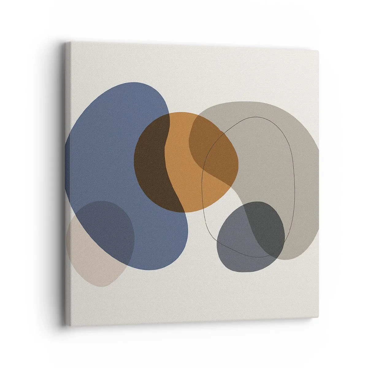 Obraz na plátne - Kvapky farieb - 30x30 cm