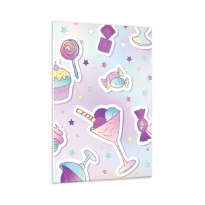 Obraz na skle - Aby boli každý deň narodeniny - 80x120 cm