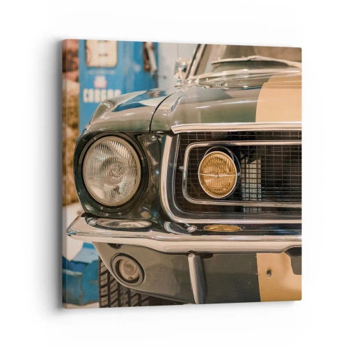 Obraz na plátne - Stretnutie s legendou - 40x40 cm
