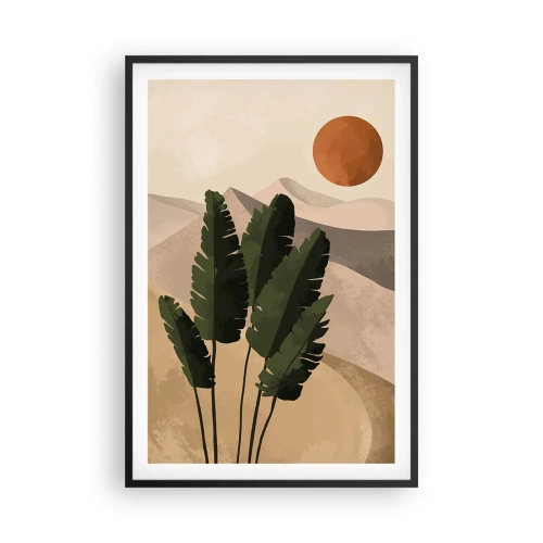 Plagát v čiernom ráme - Triumf života - 61x91 cm