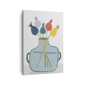 Obraz na plátne - Makové kvety - 70x100 cm