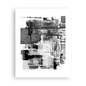 Plagát - Sivé je krásne - 40x50 cm