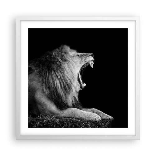 Plagát v bielom ráme - Bez najmenších pochýb - 50x50 cm