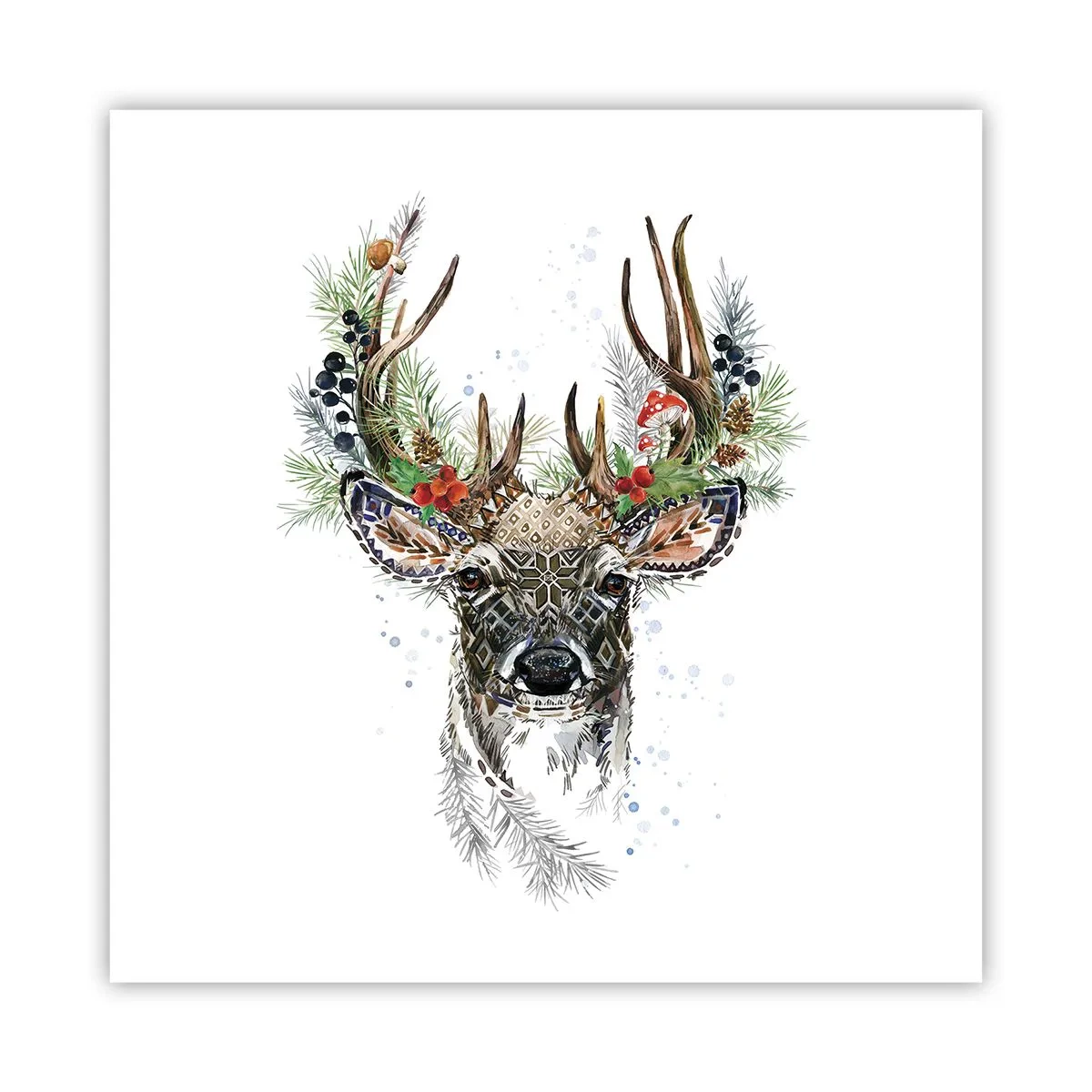 Plagát - V slávnostnom rúchu - 60x60 cm