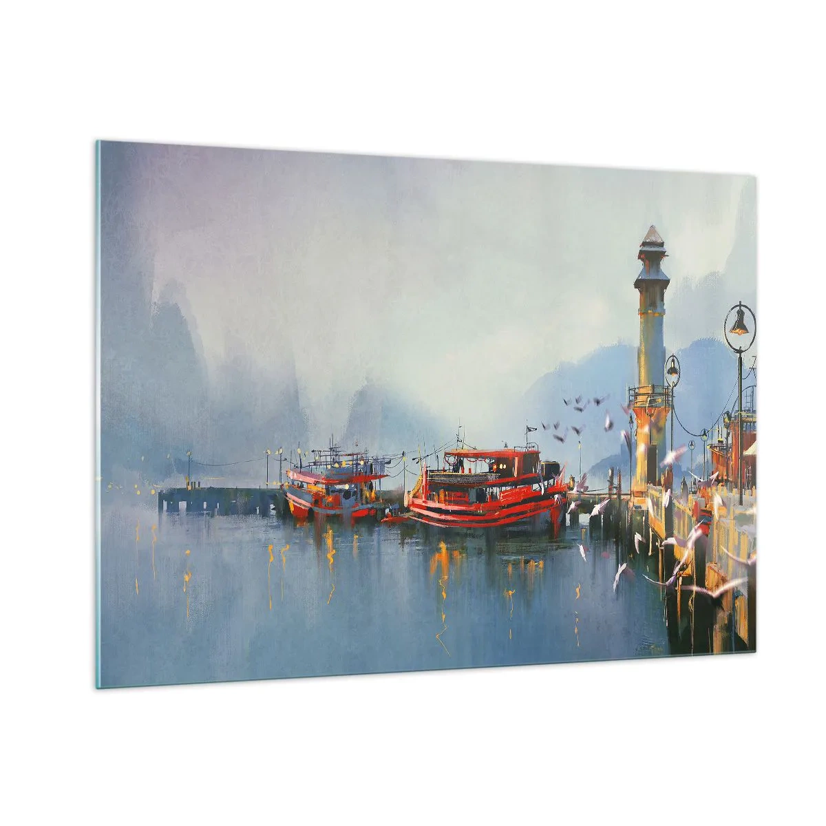 Obraz na skle - Na konci sveta - 100x70 cm