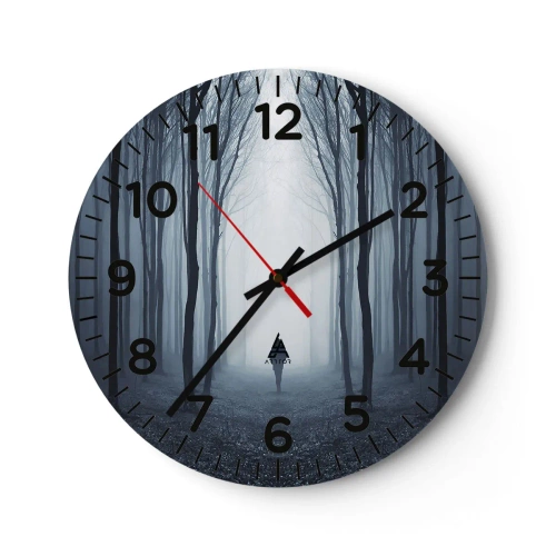 Nástenné hodiny - A všetko jednoduché a jasné - 40x40 cm