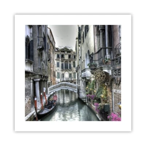 Plagát - Od storočí v tichom zamyslení - 40x40 cm