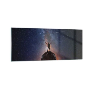 Obraz na skle - Sila je so mnou! - 100x40 cm