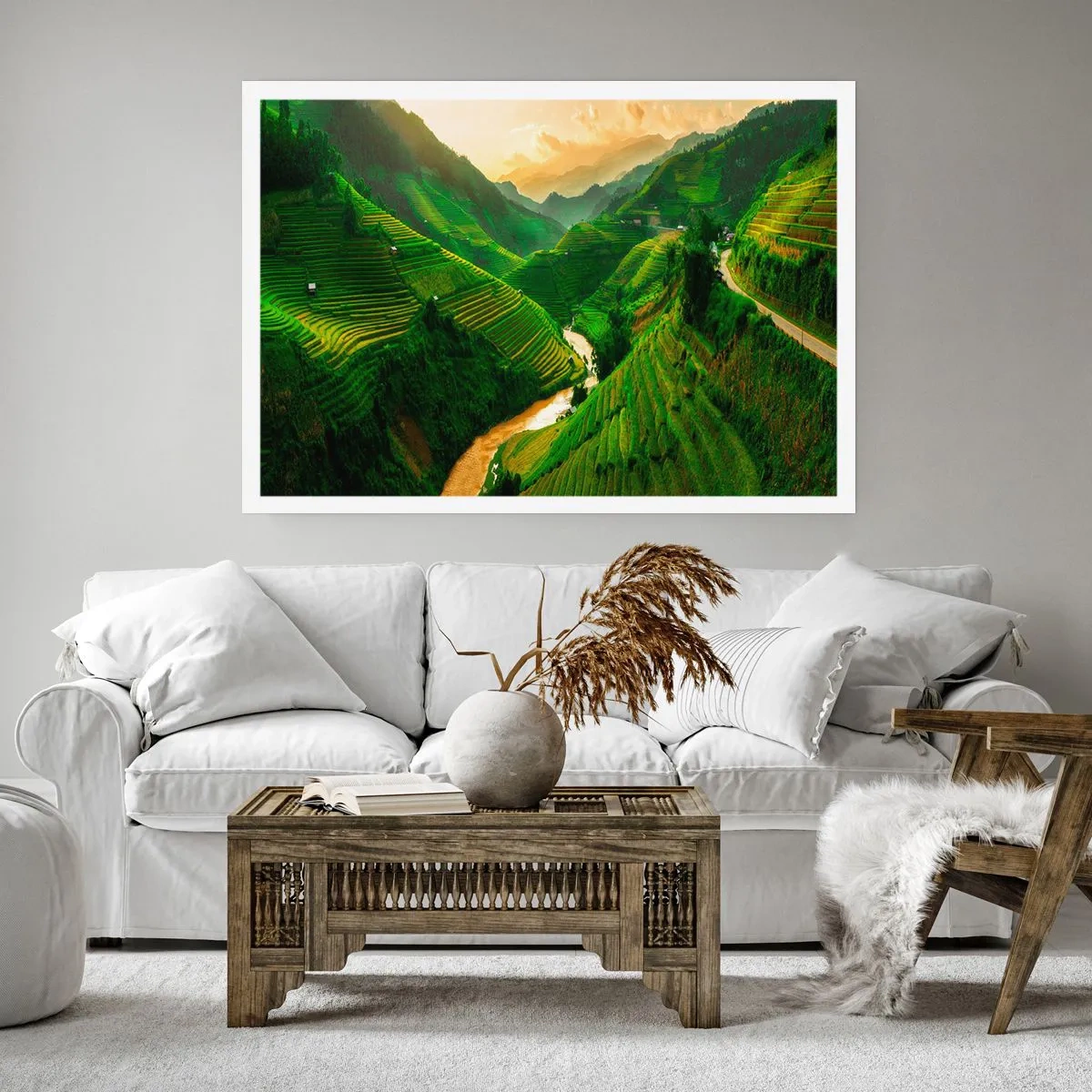 Plagát - Vietnamské údolie - 40x30 cm