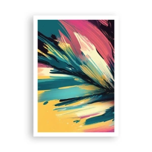 Plagát - Kompozícia – explózia radosti - 70x100 cm
