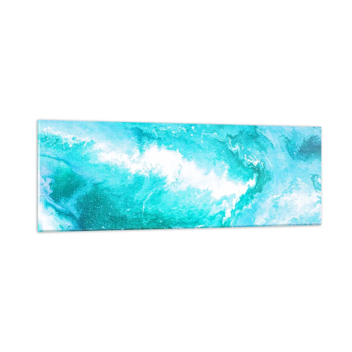 Obraz na skle - V jadre živlu - 90x30 cm