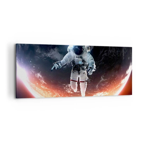 Obraz na plátne - Môžem zostať ešte chvíľku? - 120x50 cm