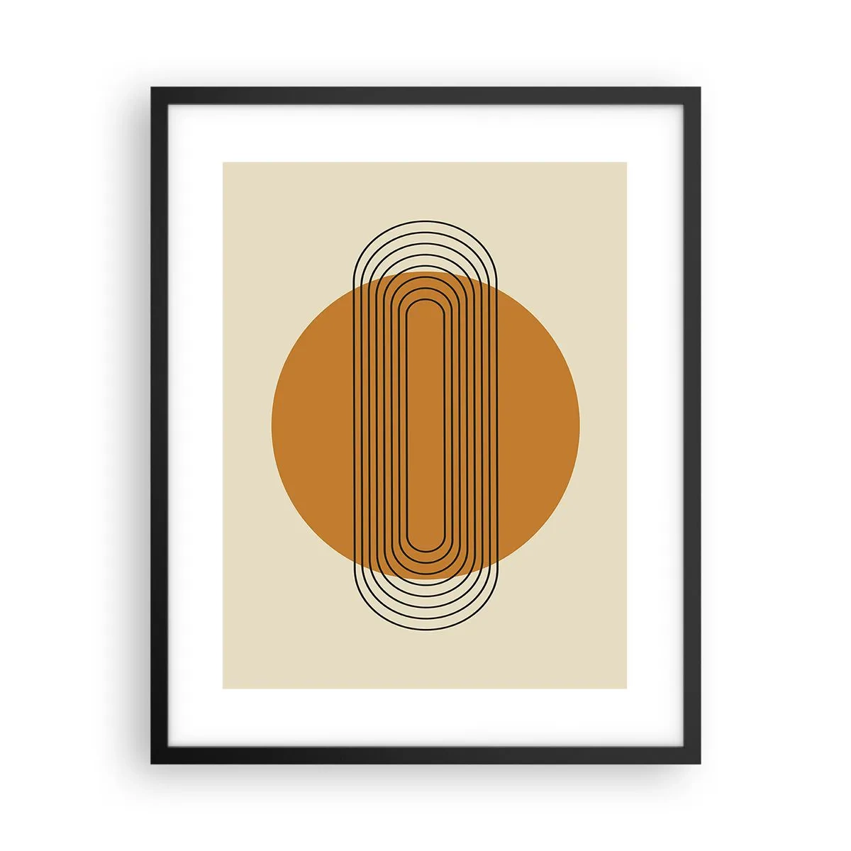 Plagát v čiernom ráme - Dokonalý plán - 40x50 cm