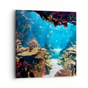 Obraz na plátne - Ani vo sne ťa to nenapadlo - 40x40 cm