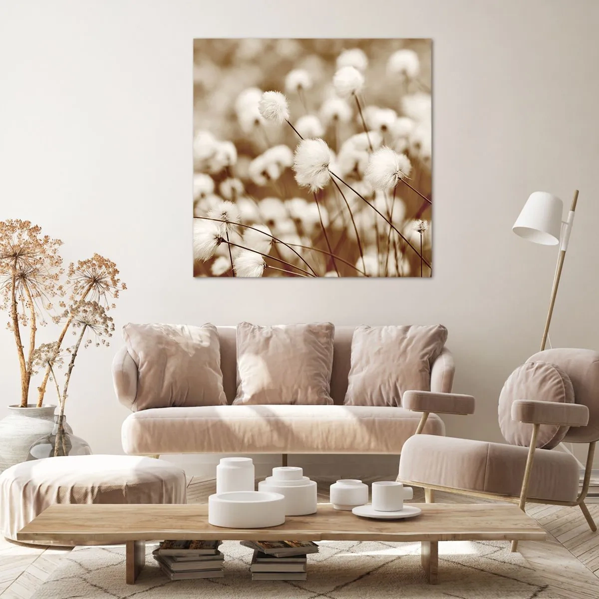 Obraz na plátne - Chlpatý lán - 50x50 cm