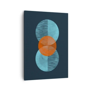 Obraz na plátne - Symetrická kompozícia - 50x70 cm