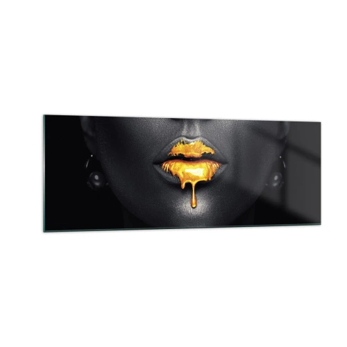 Obraz na skle - Zlatoústa - 140x50 cm