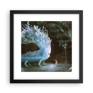 Plagát v čiernom ráme - Fantastické stretnutie - 30x30 cm