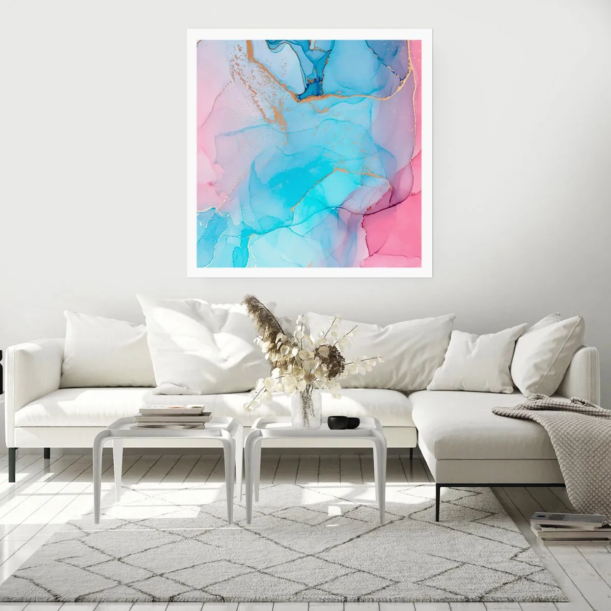 Plagát - Stretávanie a prelínanie - 60x60 cm