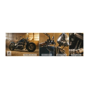 Vzorka Fototapeta Standard Eco - Môžem všetko - Motorka, Vintage, Automobilový priemysel - 100x30 cm