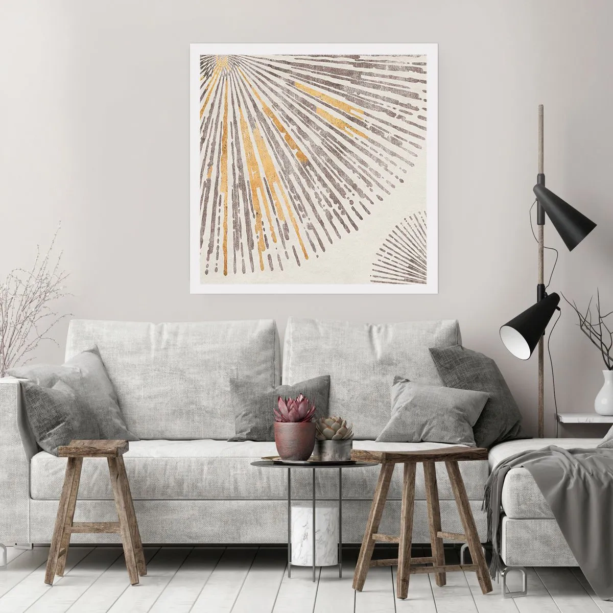 Plagát - Krása lúča - 50x50 cm