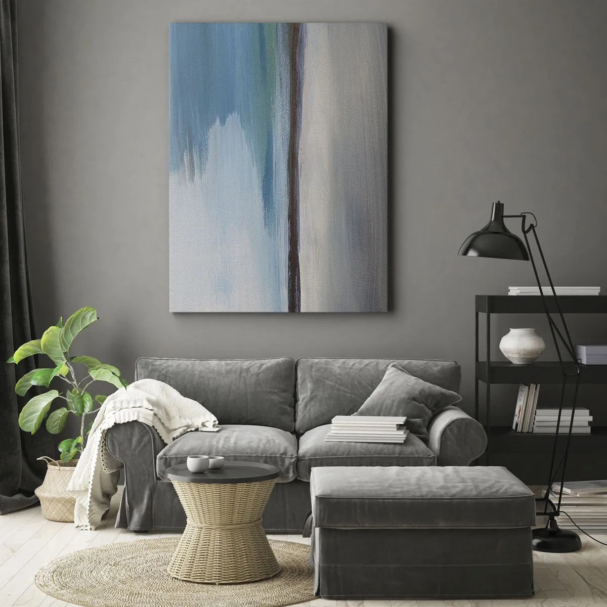 Obraz na plátne - Horizontálna krajina - 55x100 cm