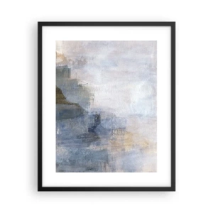Plagát v čiernom ráme - Tóny a akordy farieb - 40x50 cm
