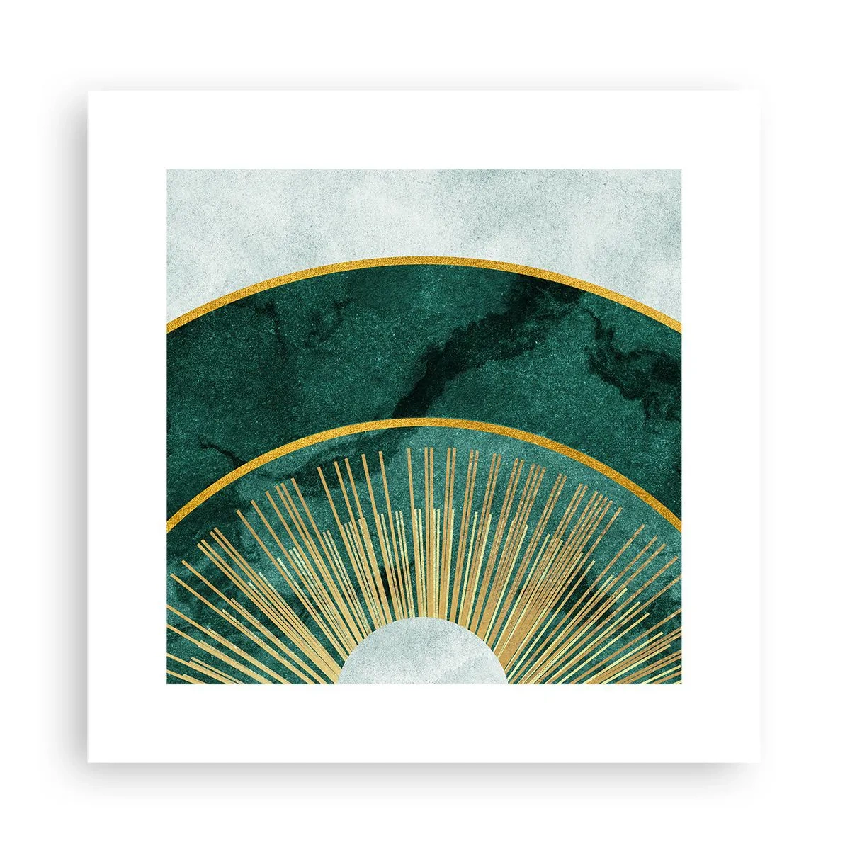 Plagát - Iná slnečná sústava - 30x30 cm