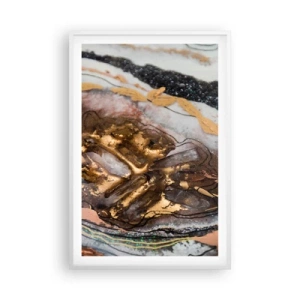 Plagát v bielom ráme - Prvok krajiny - 61x91 cm