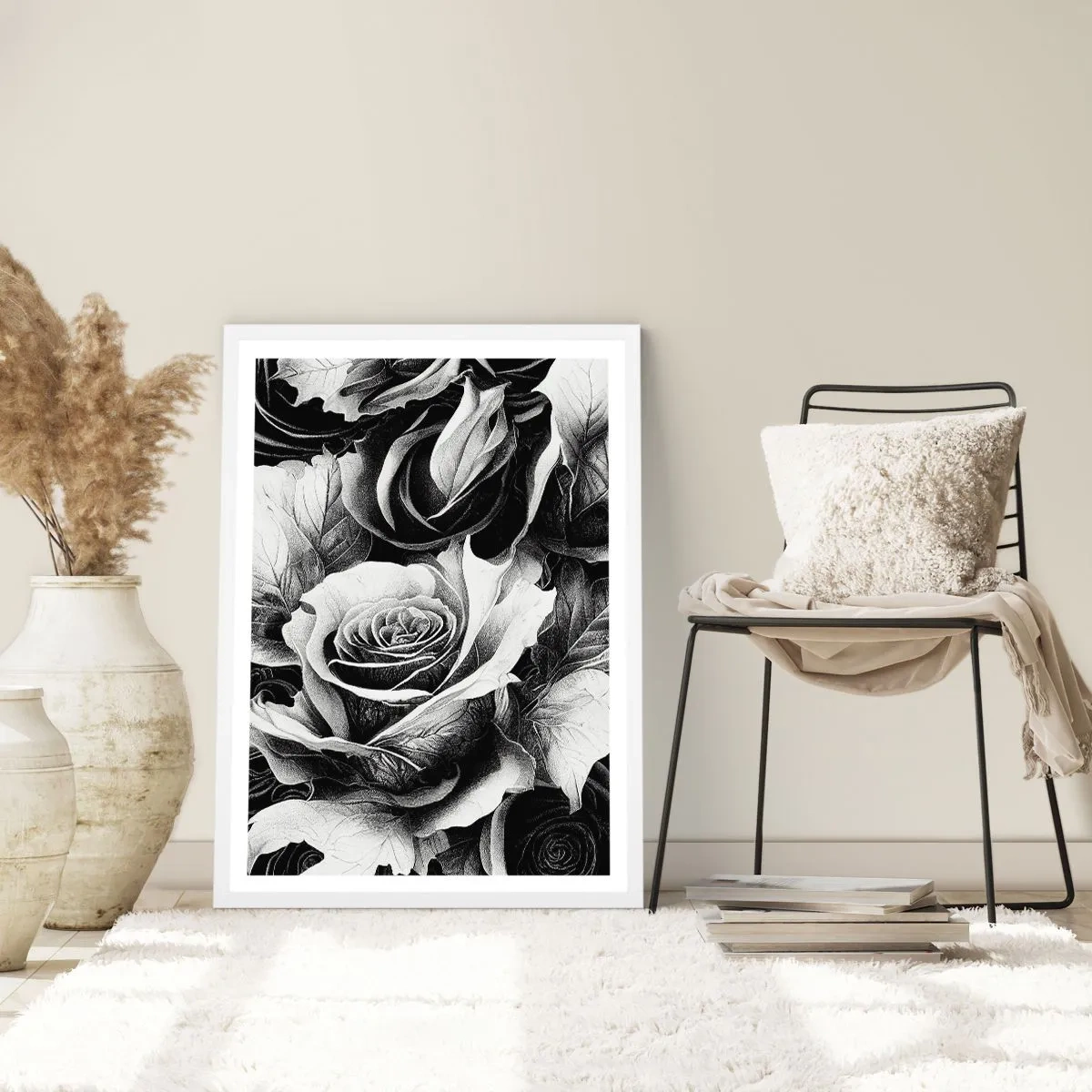 Plagát v bielom ráme - Navždy kráľovná - 70x100 cm