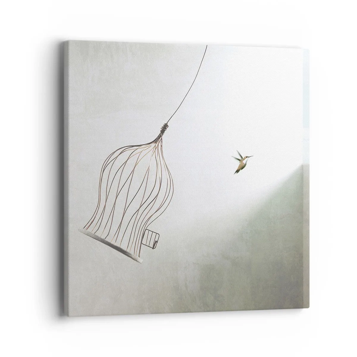 Obraz na plátne - Vo svojom živle - 40x40 cm