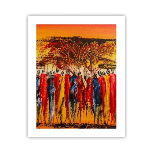 Plagát - Tam, tam, tam, tam idú - 40x50 cm