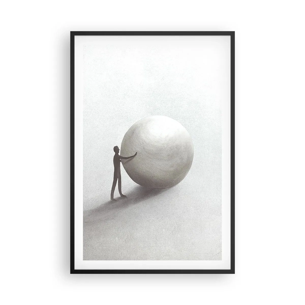 Plagát v čiernom ráme - Hra života - 61x91 cm