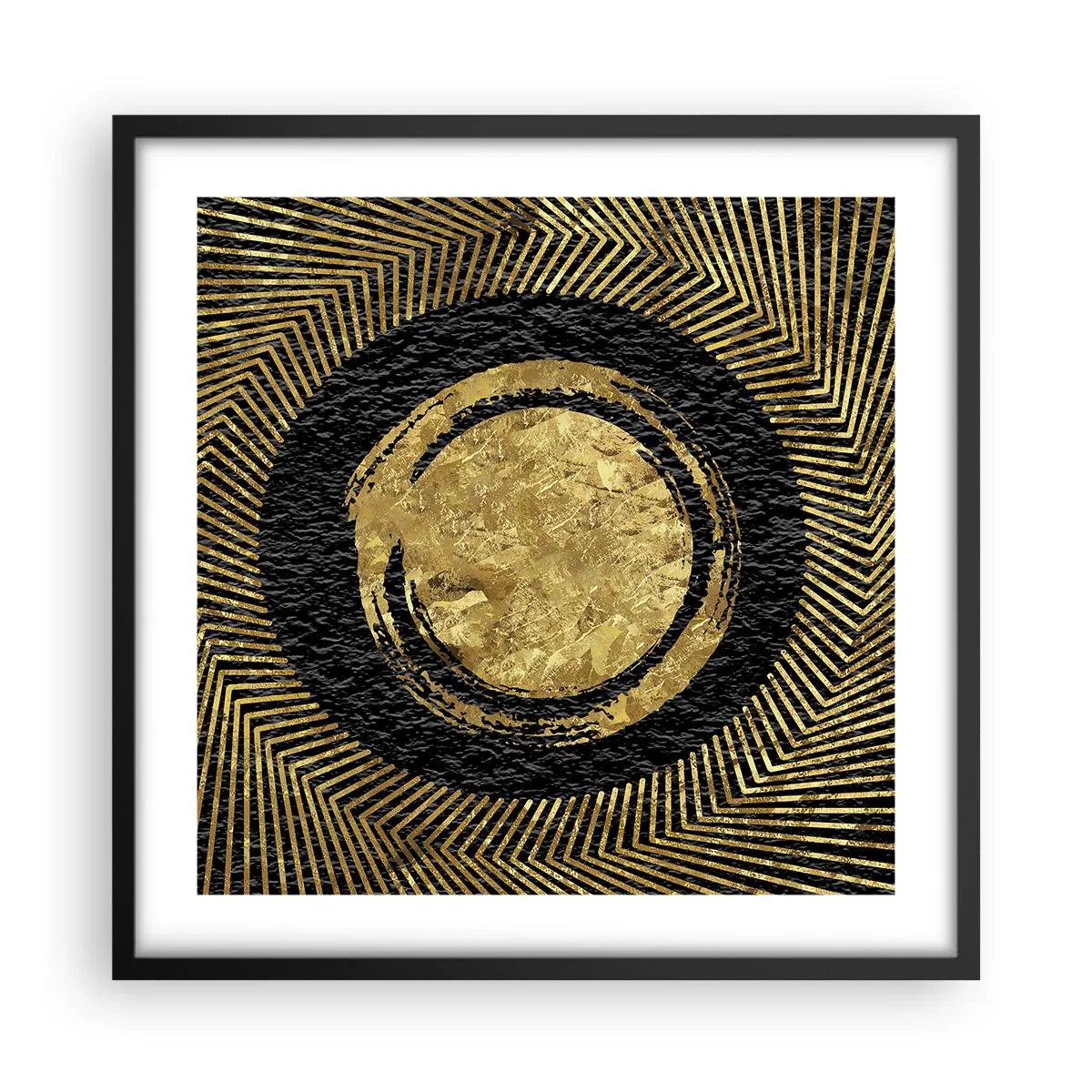 Plagát v čiernom ráme - Glamour - 50x50 cm