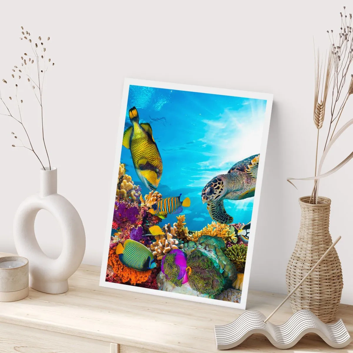 Plagát - Koralová promenáda - 50x70 cm