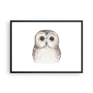 Plagát v čiernom ráme - Pozri sa mi do očí - 70x50 cm