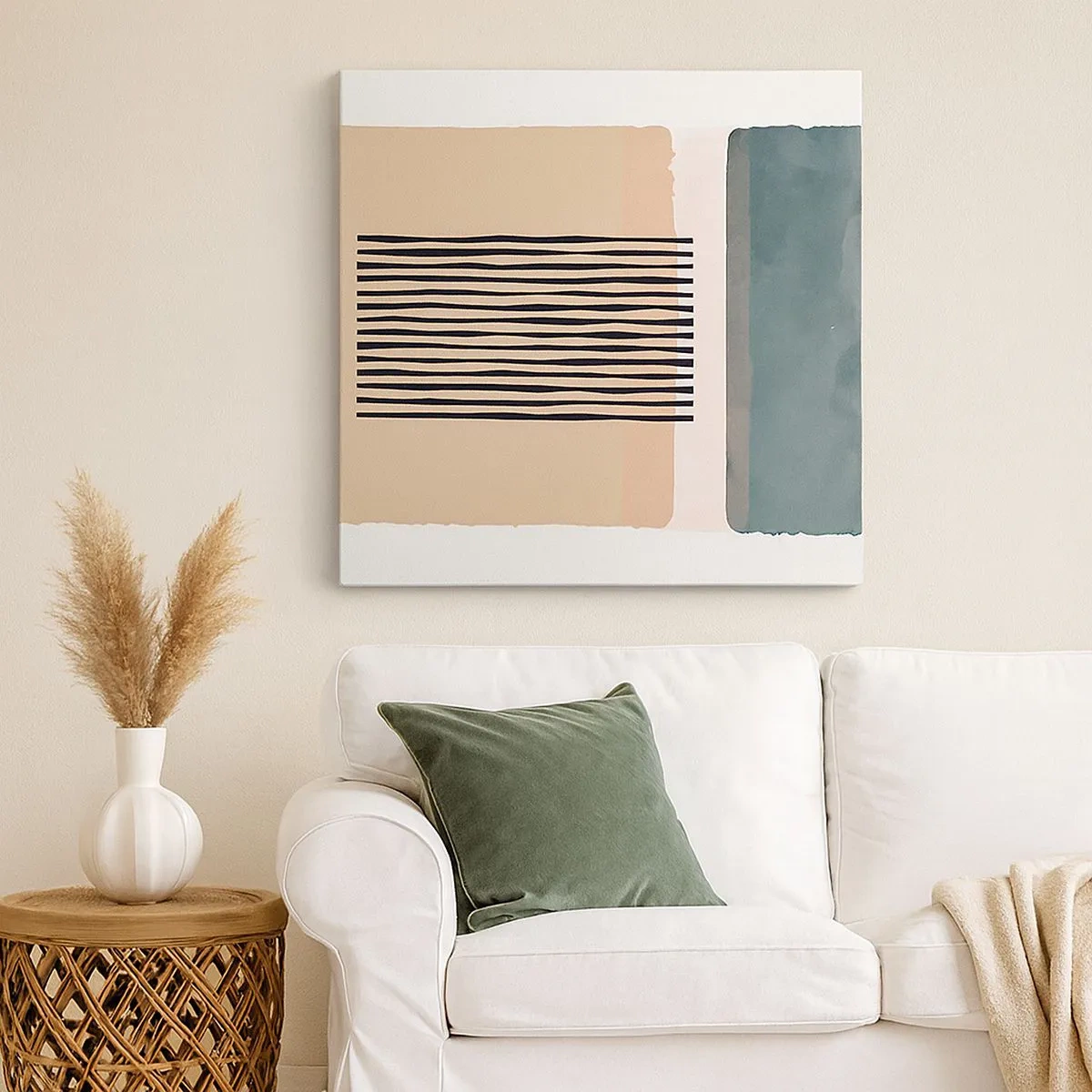 Obraz na plátne - Všetko v poriadku - 30x30 cm