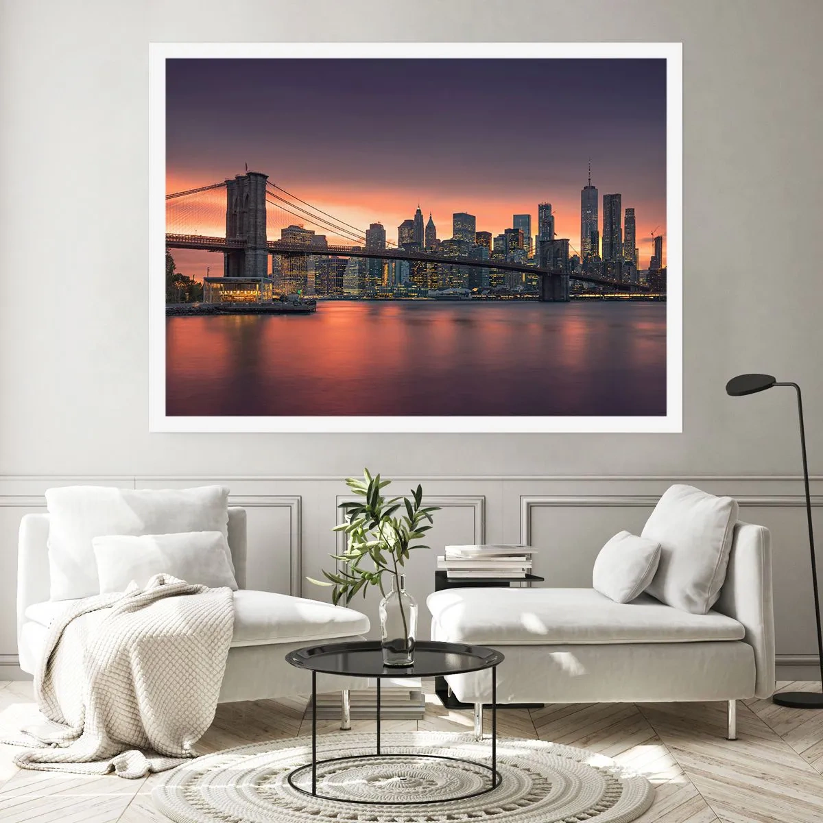 Plagát - Ponorené do ľaliového ticha - 100x70 cm