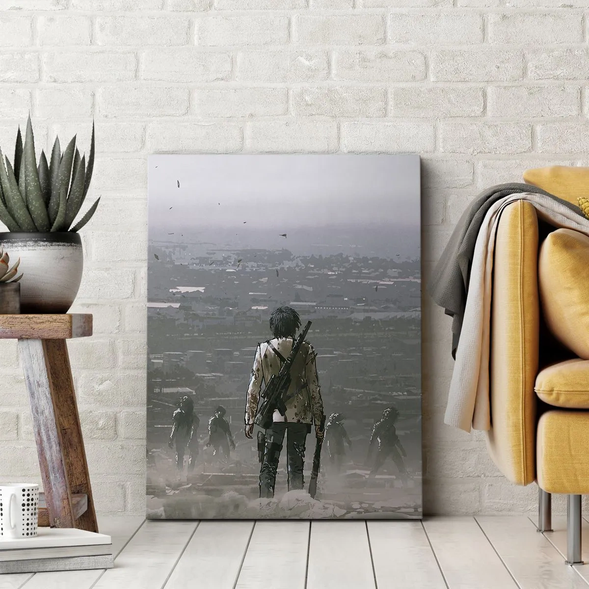 Obraz na plátne - Posledný spravodlivý? - 45x80 cm