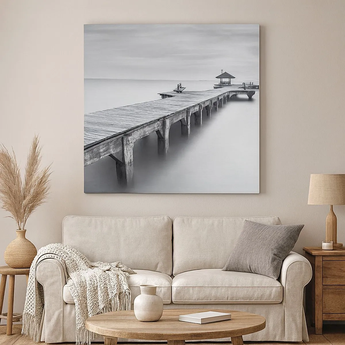 Obraz na plátne - Ďaleko od nás - 30x30 cm