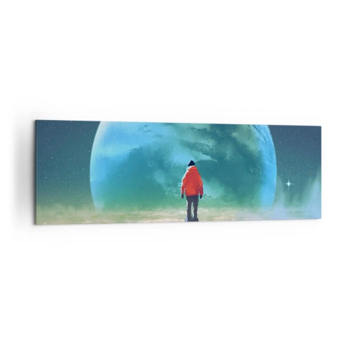 Obraz na plátne - Objaviteľ novej krajiny - 160x50 cm