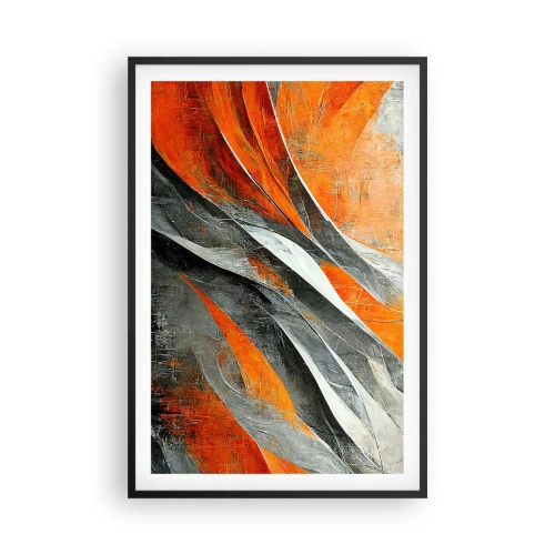 Plagát v čiernom ráme - Žiar a chlad - 61x91 cm