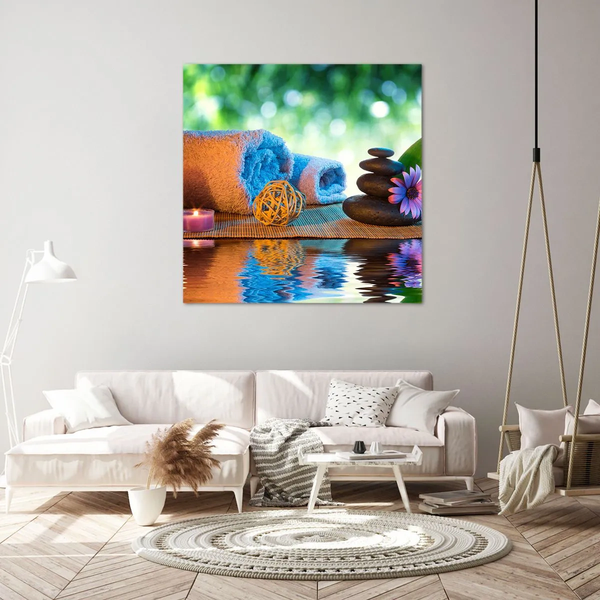 Obraz na plátne - Čas pre telo - 60x60 cm