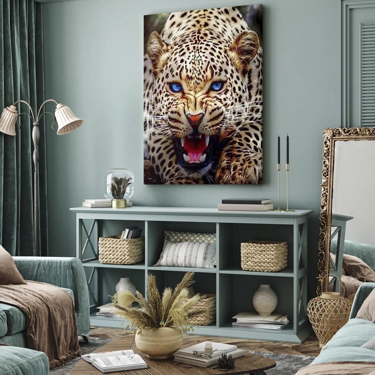 Obraz na plátne - Zlosť kráse neškodí - 70x100 cm