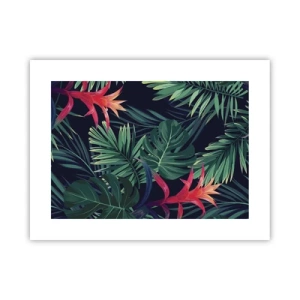 Plagát - Vzplanúť v zelenom - 40x30 cm