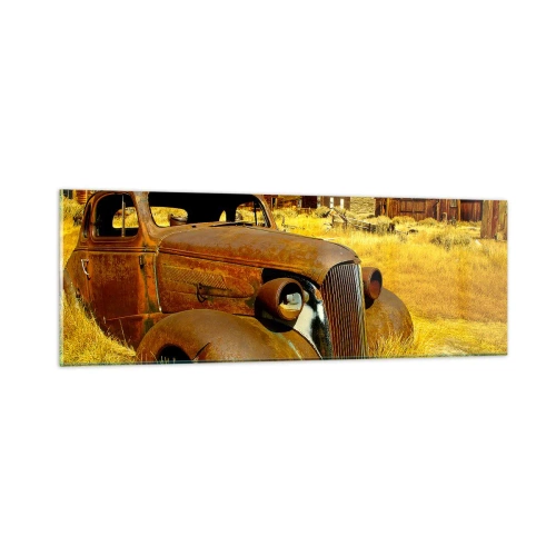 Obraz na skle - Zaslúžený odpočinok - 90x30 cm