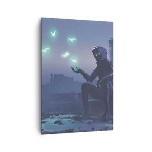 Obraz na plátne - Život sa vráti - 70x100 cm