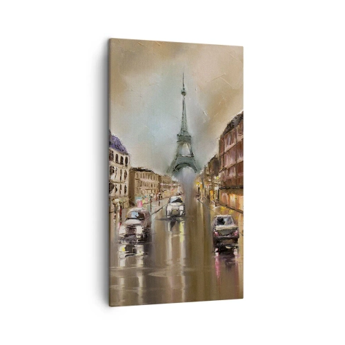 Obraz na plátne - Počíta sa iba ona - 45x80 cm