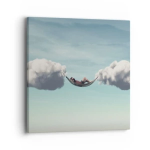 Obraz na plátne - Blaženosť okamihu - 40x40 cm