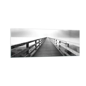 Obraz na skle - Do diaľky… - 140x50 cm